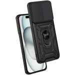 Cool Acessorios Capa iPhone 15 Anel Duro (Preto) - CL000006085