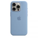 Apple Capa Silicone Apple iPhone 15 Pro com MagSafe Azul Inverno - MT1L3ZM/A