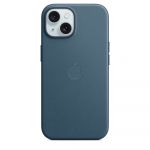 Apple Capa em Tecido Apple iPhone 15 FineWoven com MagSafe Azul Pacífico - MT3G3ZM/A