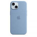 Apple Capa Silicone Apple iPhone 15 com MagSafe Azul Inverno - MT0Y3ZM/A