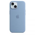 Apple Capa Silicone com MagSafe para iPhone 15 Winter Blue