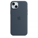 Apple Capa Silicone Apple iPhone 15 Plus com MagSafe Azul Trovoada - MT123ZM/A