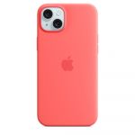 Apple Capa Silicone Apple iPhone 15 Plus com MagSafe Goiaba - MT163ZM/A