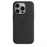 Apple Capa Silicone Apple iPhone 15 Pro com MagSafe Preta - MT1A3ZM/A