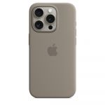Apple Capa Silicone com MagSafe para iPhone 15 Pro Clay