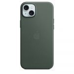 Apple Capa em Tecido Apple iPhone 15 Plus FineWoven com MagSafe Verde Perene - MT4F3ZM/A