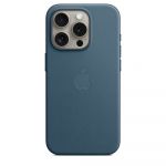 Apple Capa em Tecido Apple iPhone 15 Pro FineWoven com MagSafe Azul Pacífico - MT4Q3ZM/A
