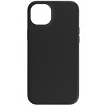 Avizar Capa para iPhone 15 Plus Semi-rígida Soft-touch Black - Back-fast-bk-15m