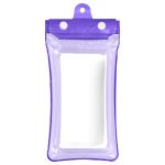 Avizar Bolsa Impermeável Universal para Smartphone com Alça de Mão Violet Claro - Bag-water-pp