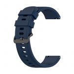 Bracelete Silicone Com Fivela GIFT4ME para Garmin Forerunner 265 Blue Escuro