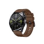 Bracelete Silicone GIFT4ME para Huawei Watch GT 4 46mm Castanho