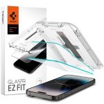 2x Películas Spigen EZ FIT para iPhone 15 Pro Transparentes