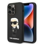 KLHMP14XSNIKBCK iphone 14 Pro Max 6.7" Hardcase Black/black Silicone Ikonik Magsafe