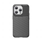 Armored iphone 15 Pro Thunder Case Black