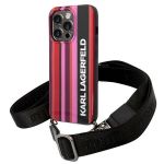 KLHCP14XSTSTP iphone 14 Pro Max 6.7 "hardcase Pink / Pink Color Stripes Strap