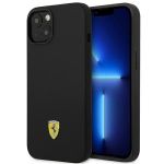 FEHCP14MSIBBK iphone 14 Plus 6.7" Black/black Hardcase Silicone Metal Logo