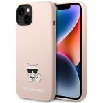 KLHCP14MSLCTPI iphone 14 Plus 6.7 "hardcase Light Pink / Light Pink Silicone Choupette Body