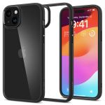 Crystal Hybrid, Matte Black iphone 15 Plus