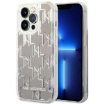 KLHCP14XLMNMS iphone 14 Pro Max 6.7 "hardcase Silver / Silver Liquid Glitter Monogram