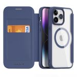 Skin X Pro Folio Case Compatible With Magsafe para Apple iphone 15 Pro Blue