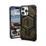 Urban Armor Gear Monarch Pro para iphone 15 Pro Max Compatible With Magsafe Kevlar Element Green