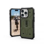 Urban Armor Gear Pathfinder Compatible With Magsafe para iphone 15 Pro Olive
