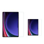 Kit 2 Película de Vidro Temperado 5D Full Cover 9H para Samsung Galaxy Galaxy Tab S9 Fe+ Plus - Transparente