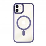 Capa Silicone Bumper Magsafe iPhone 11 Roxo - 24456388