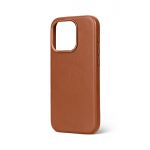 Decoded Capa iPhone 15 Pro LEATHER BACK COVER, castanho