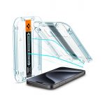 Spigen Película de vidro iPhone 15 Pro EZ FIT 2
