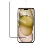 Protetor de vidro temperado 3D para iPhone 15 Pro