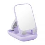 Baseus Suporte de Smartphone Ajustável Baseus Seashell c/ Espelho Lilás - B10551501511-00