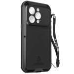 Love Mei Capa para iPhone 14 Pro Max Integral Anti-choque Impermeável Black - Back-lovemei-bk-14x