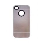 Capa para iPhone 4/4S Metal Silver Style 02