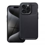 Capa para iPhone 15 Pro Max Gel Carbono Elegante Black