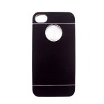 Capa para iPhone 4/4S Metal Black Style 01