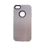 Capa para iPhone 5 5S 5SE Metal Silver Style 01