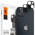 Spigen 2x Películas Vidro Temperado Câmara Traseira SPIGEN OPTIK para iPhone 14 Black