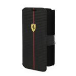 Ferrari Capa Flip Formula One Carbon Series para LG G2 Black