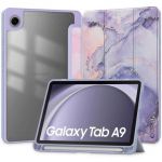 Capa para Samsung Galaxy Tab A9 8.7" Flip Hibrida TP Mármore Purple