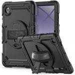 Capa para Samsung Galaxy Tab A9 Plus Hard Case TP Defender 360 Tiracolo Black