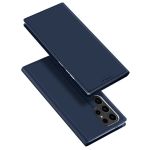 Dux Ducis Capa para Samsung Galaxy S24 Ultra Flip DX Blue com Apoio