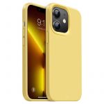 Capa Silicone Líquido Magsafe iPhone Amarelo iPhone 12 Mini - REP77185
