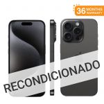 iPhone 15 Pro Recondicionado (Grade A) 6.1" 256GB Black Titanium