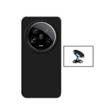 Phonecare Kit Suporte Magnético de Carro + Capa Silicone Líquido para Xiaomi 14 Ultra Black