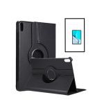 Phonecare Kit Capa 360 Rotation Anti-Impact Protection + Película de Vidro Temperado 5D Full Cover para Samsung Galaxy Tab A9 Black