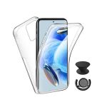 Phonecare Kit Capa 3x1 360° Impact Protection + 1 GripHolder + 1 Suporte GripHolder Black ara Xiaomi 14 Transparente/Preto