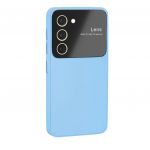 Capa Cover Lens para Samsung Galaxy S23 Blue Claro