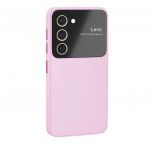 Capa Cover Lens para Samsung Galaxy S23 Pink