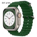 Bracelete Ocean Apple Watch Verde Escuro 42/ 44/ 45/ 49 mm